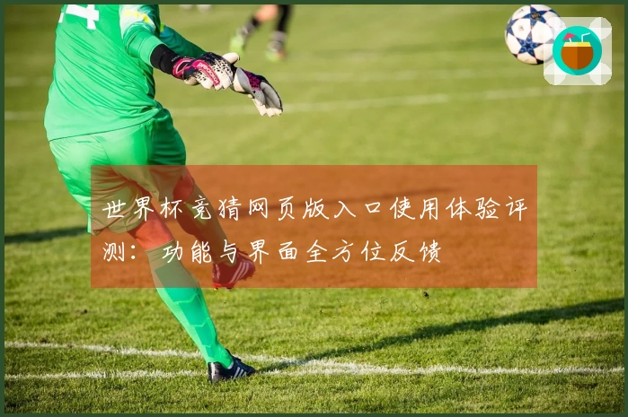 世界杯竞猜网页版入口使用体验评测：功能与界面全方位反馈